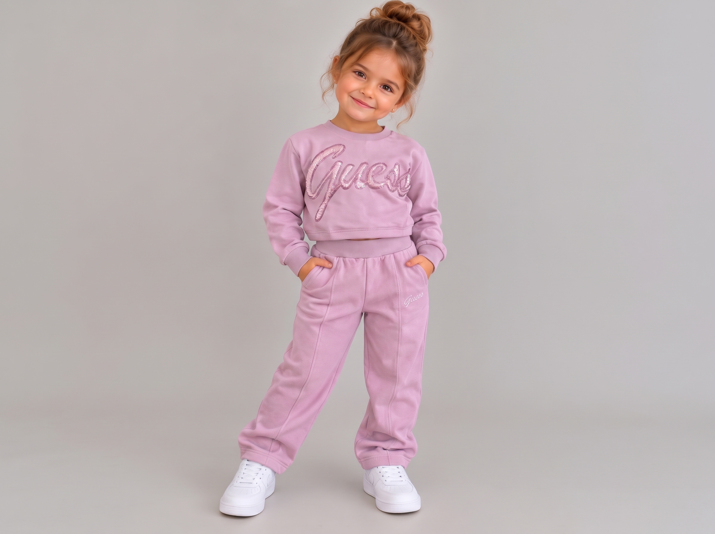 Guess - Tuta completa rosa