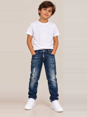 Dsquared2 - Jeans con strappi sfumato
