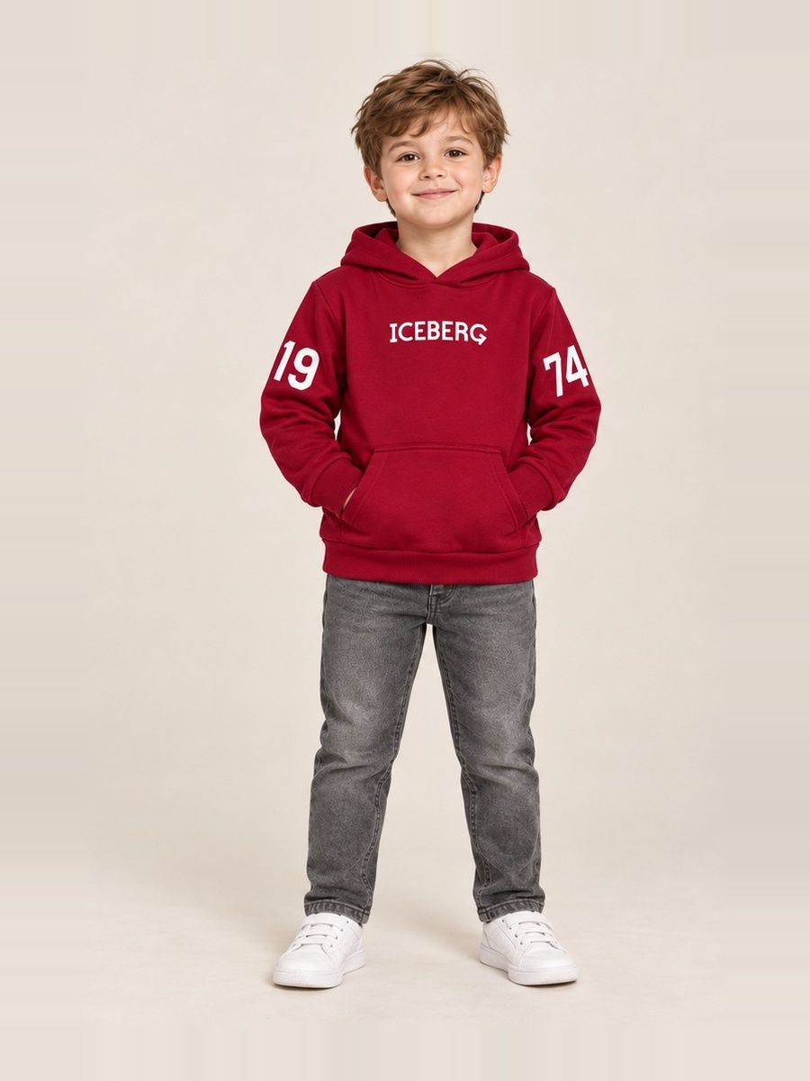 Iceberg - Felpa con cappuccio - 4,5 e 6 Anni